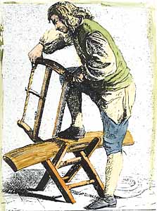 Sawing Wood